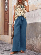 Antonette™ Elegante Mouwloze Tweedelige Set