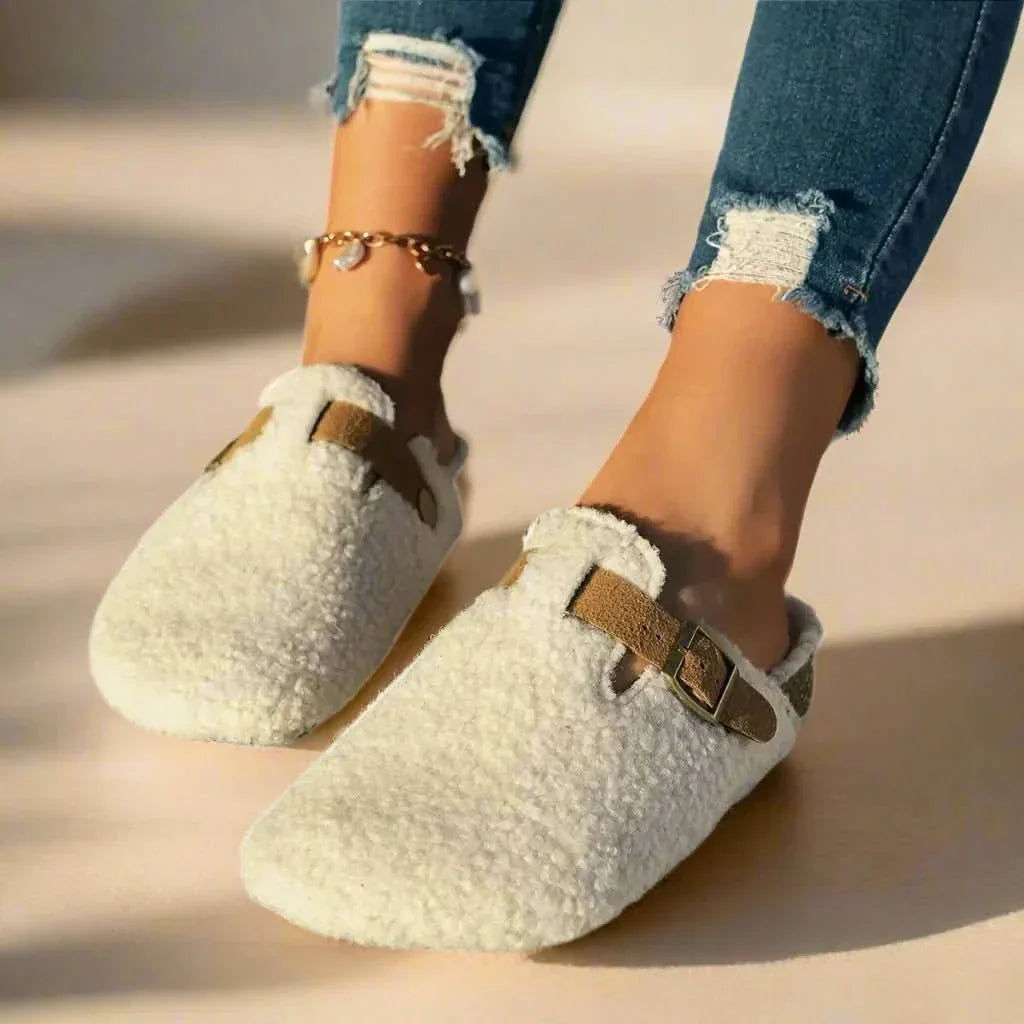 Lisa - Sloffen Wollen Comfort Dames