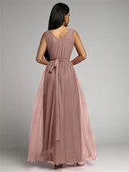 Thea - Elegante Jurk Met V-Hals