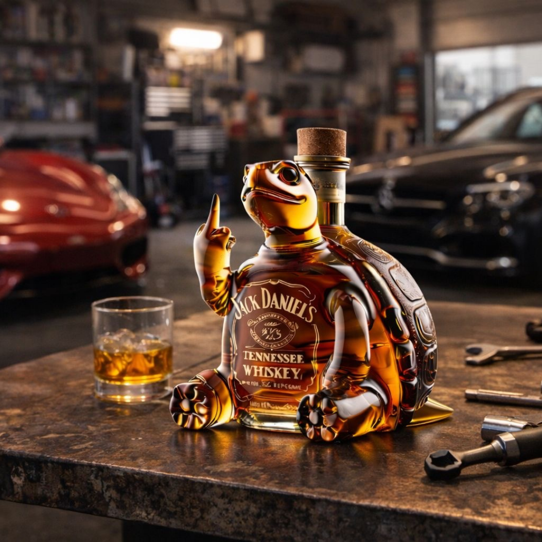 Whisky Decanter | Schildpad Editie