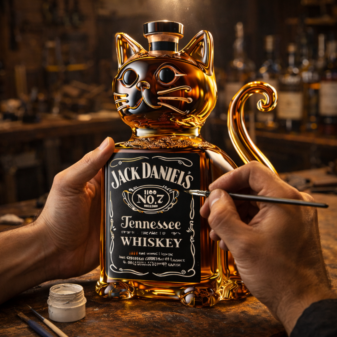 Whisky Decanter | Kat Editie