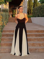 Olivia | Tropische Look Paloma maxi jurk Draag