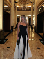 Olivia | Tropische Look Paloma maxi jurk Draag
