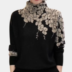 Dames Coltrui Zacht Bloemenpatroon Chic en Elegant