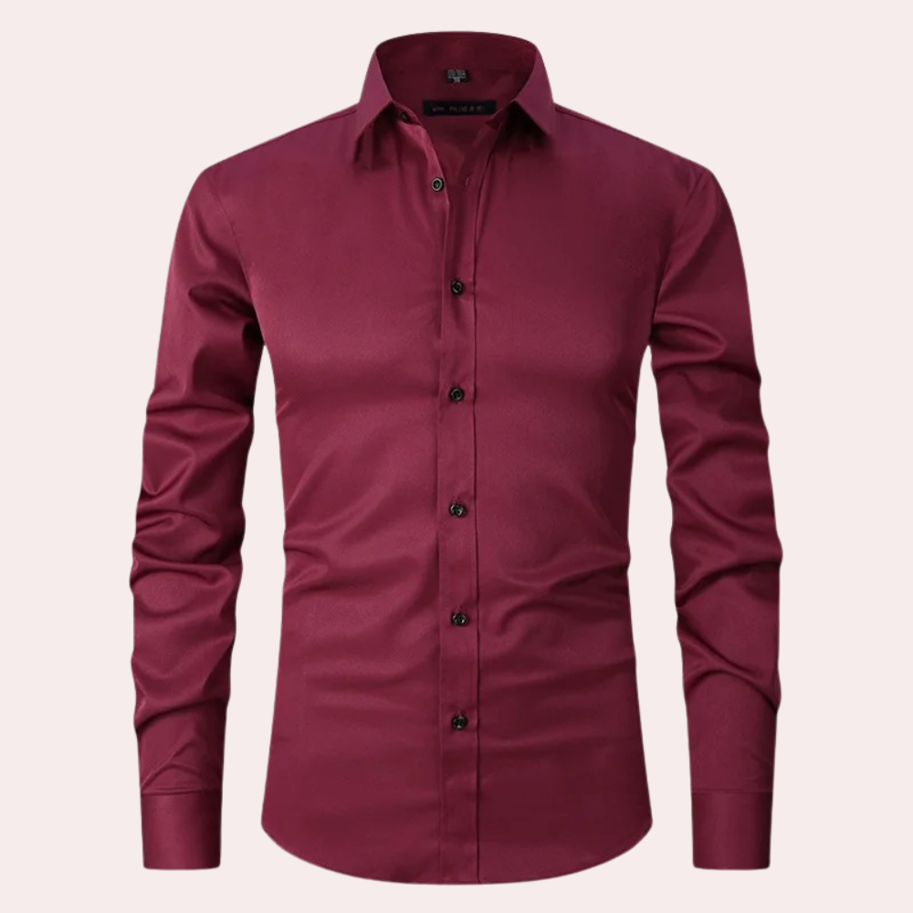 Liam - Overhemd heren stretch