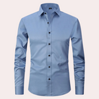 Liam - Overhemd heren stretch