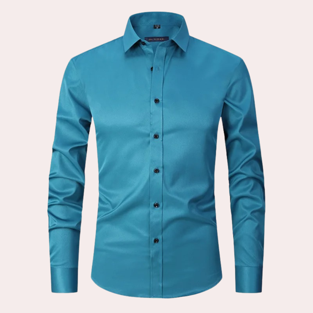 Liam - Overhemd heren stretch
