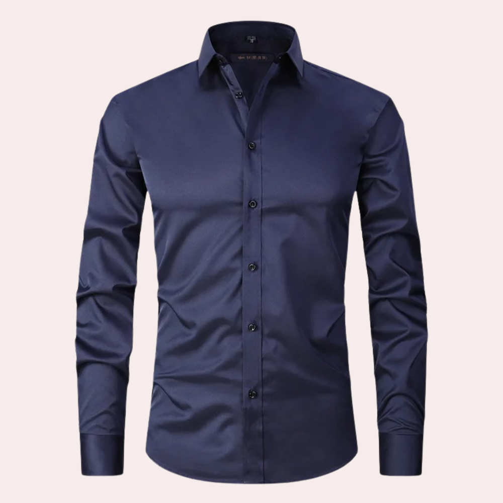 Liam - Overhemd heren stretch