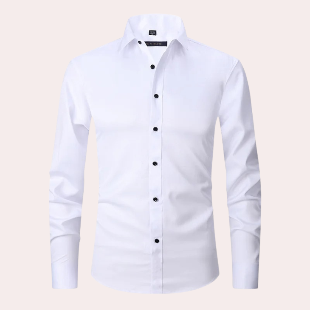 Liam - Overhemd heren stretch