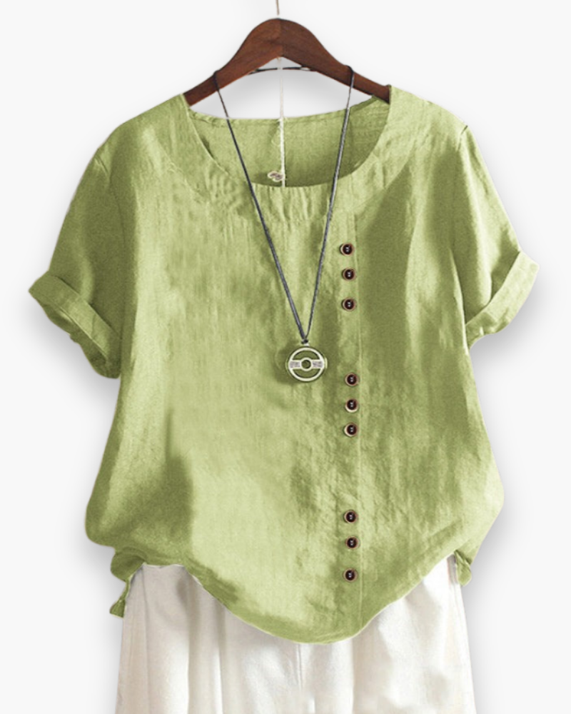 Luchtige Zomer Blouse Voor Dames | Elegant en Comfortabel