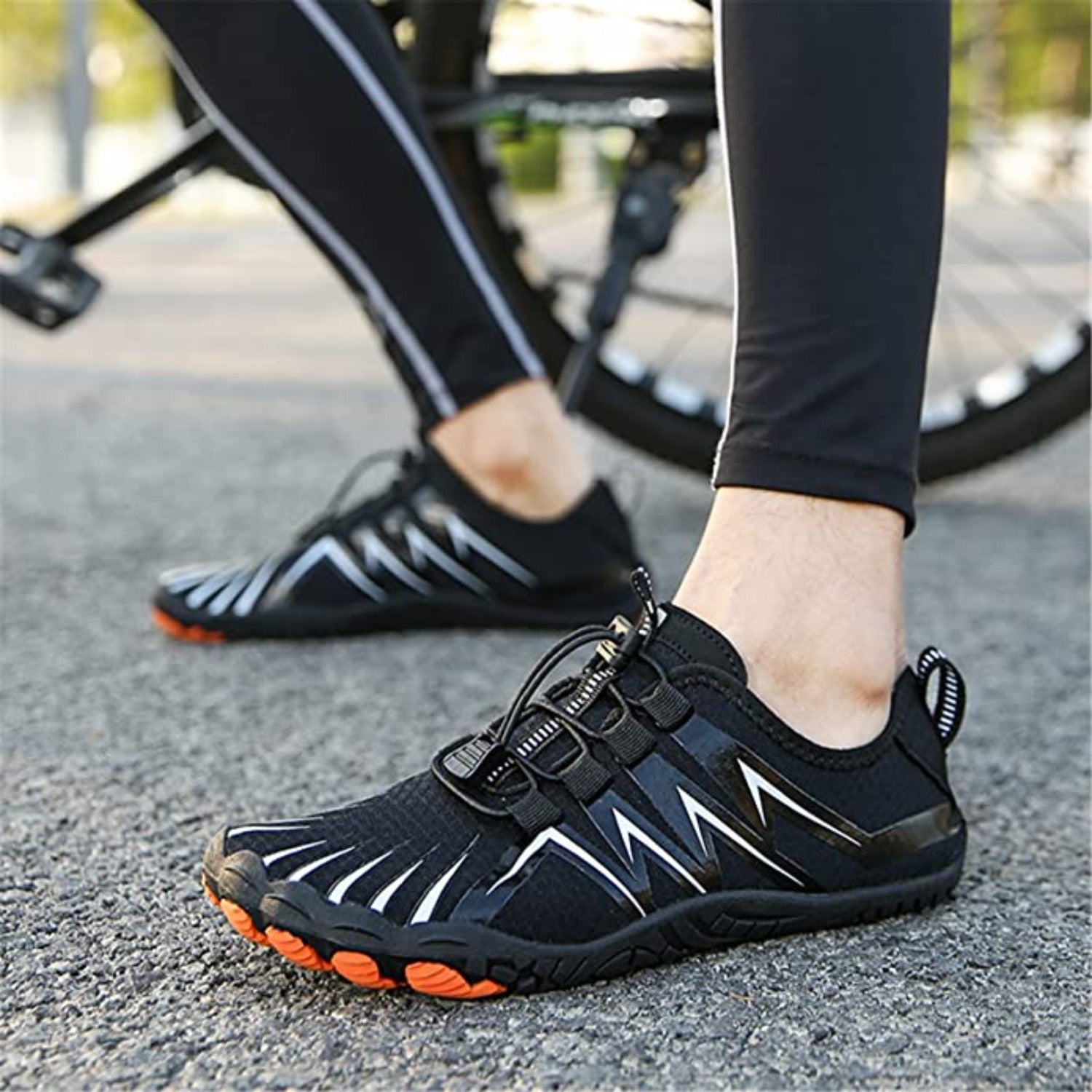 Heren Blootsvoetenschoenen Natuurlijk Comfortabel