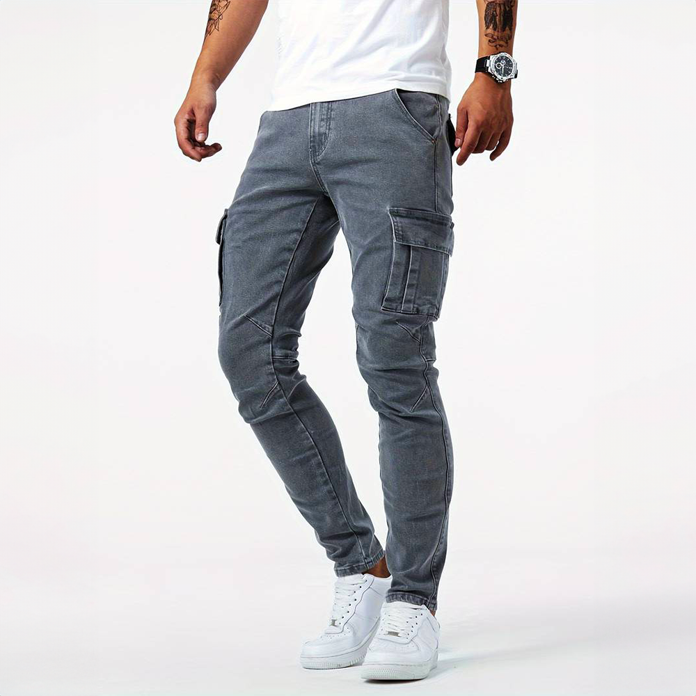Finn - Stretch Cargo Jeans Heren