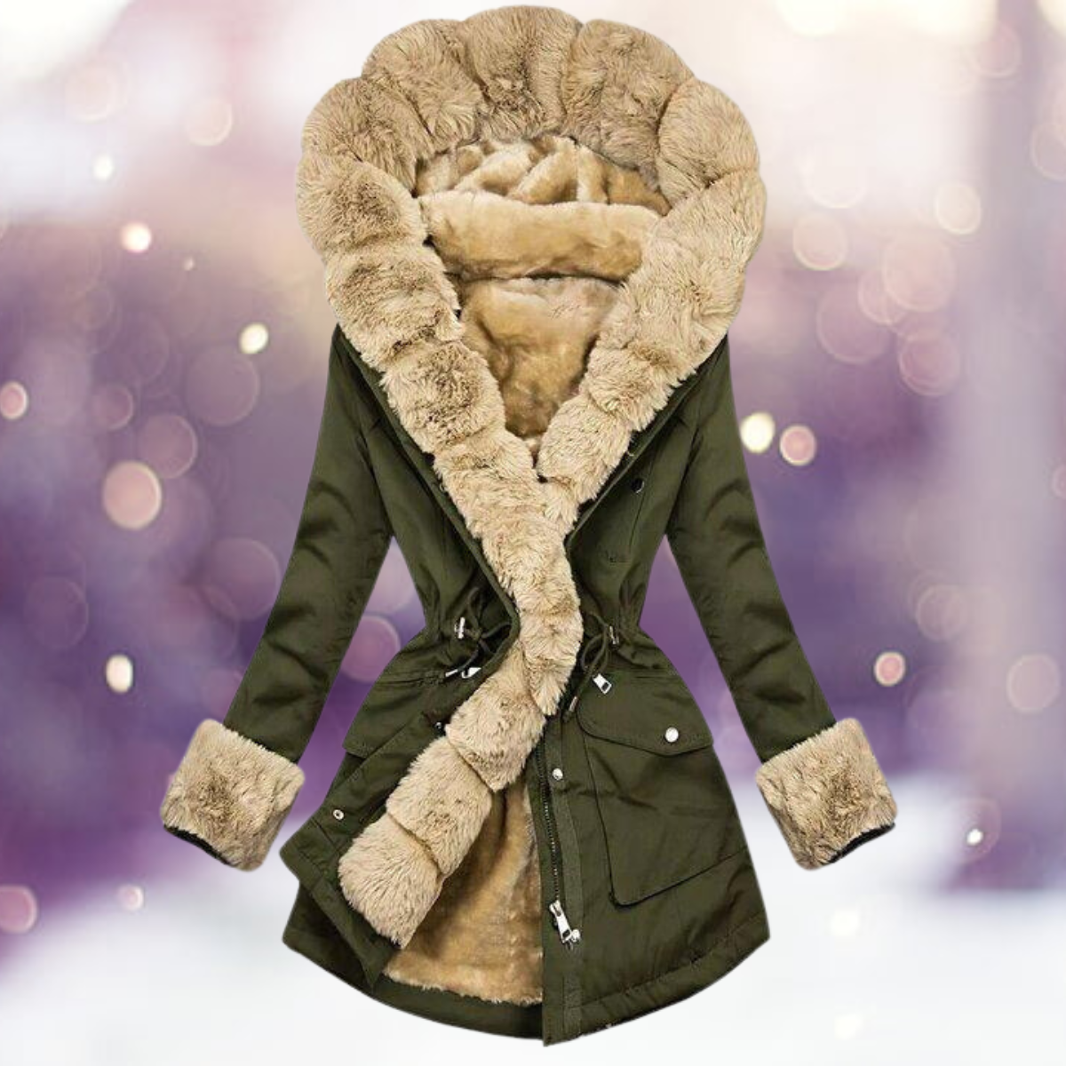 Chantal - Parka winterjas dames
