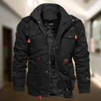 Fonso - Winterjas heren warm gevoerd