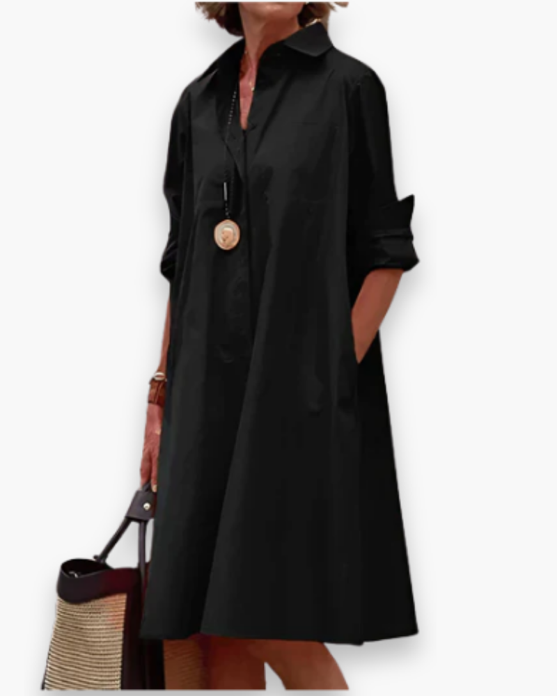 Elegante overhemdjurk voor dames | Tijdloos en veelzijdig