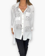 Elegante blouse voor dames | Comfortabel voor zomerse gelegenheden