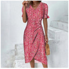 Elegante damesjurk met knopen | Comfortabel en charmant