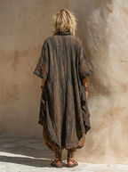 Margaret | Nomadische Boheemse Kunstprint Drie-Delige Set Outfit