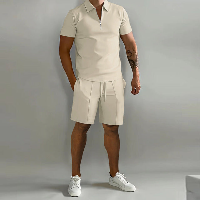 Gerry - Polo- En Korte Broek Set Heren