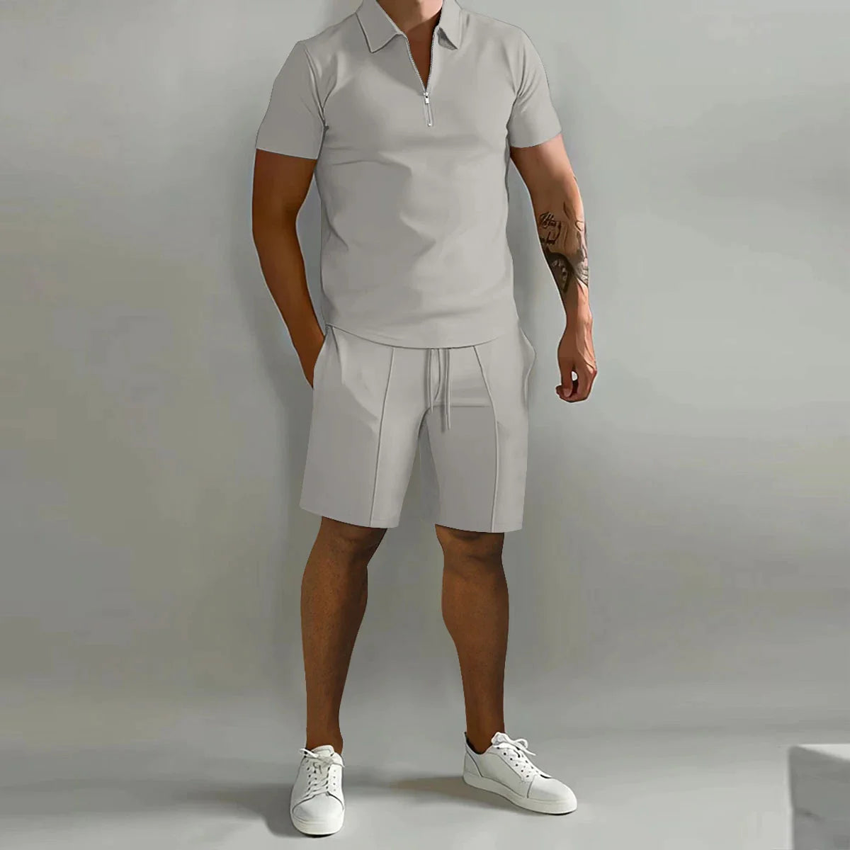 Gerry - Polo- En Korte Broek Set Heren