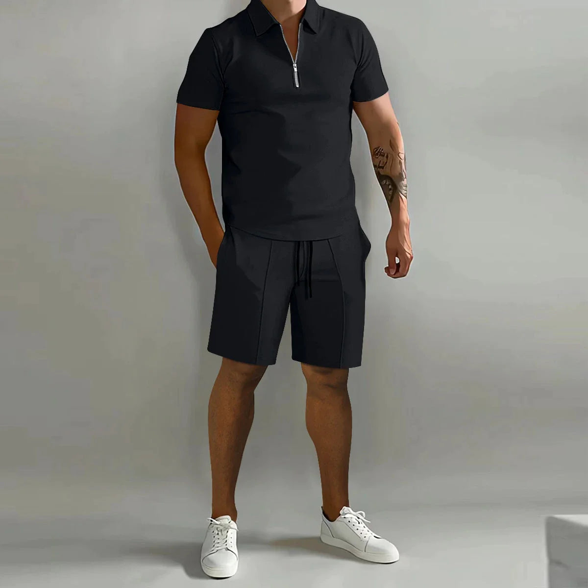 Gerry - Polo- En Korte Broek Set Heren