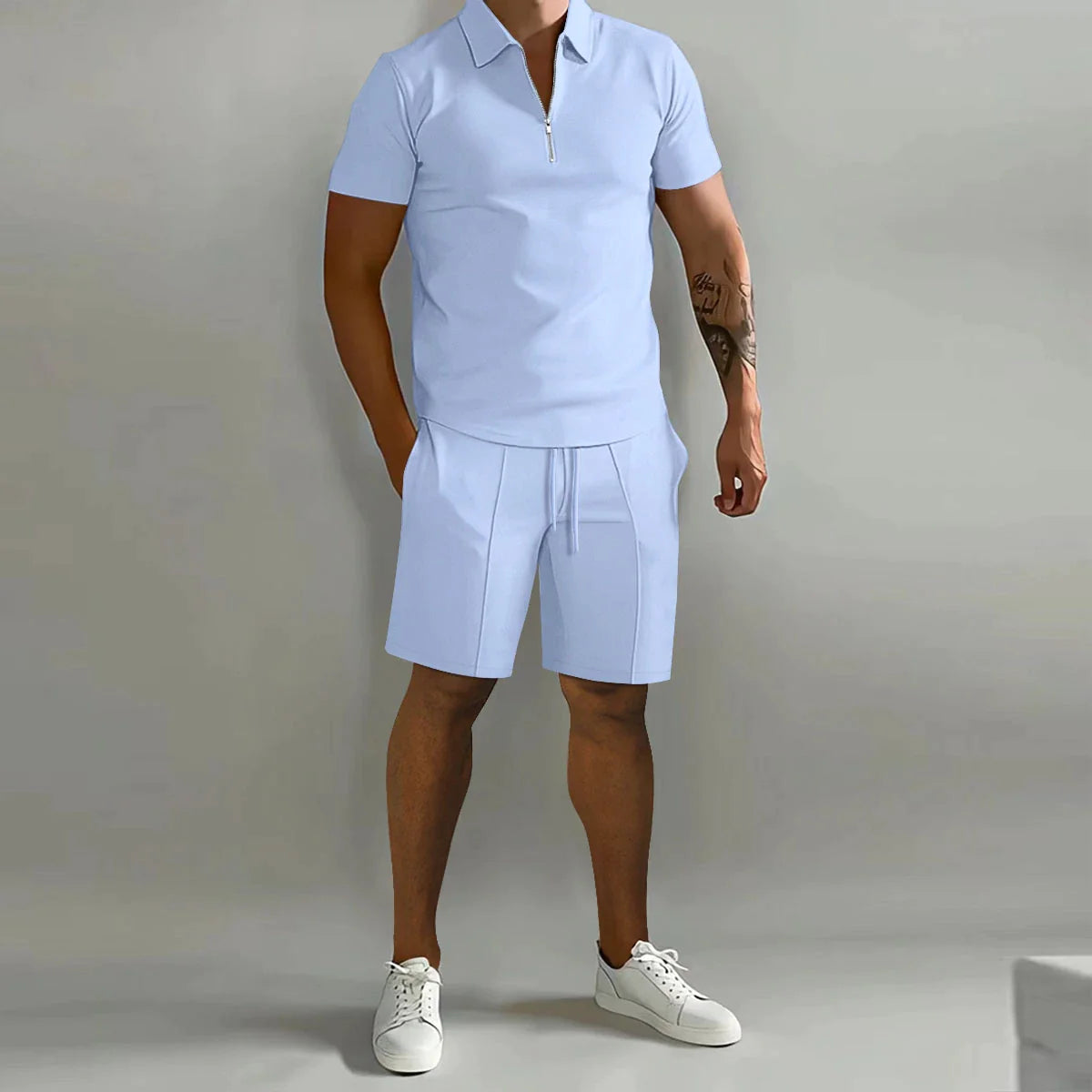 Gerry - Polo- En Korte Broek Set Heren