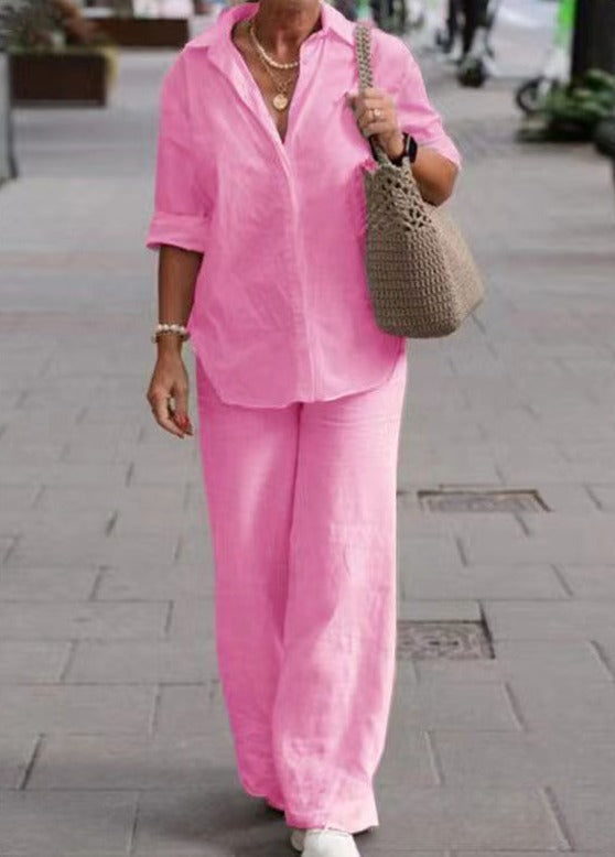 Denice™ Elegante Casual Twee-delige Set