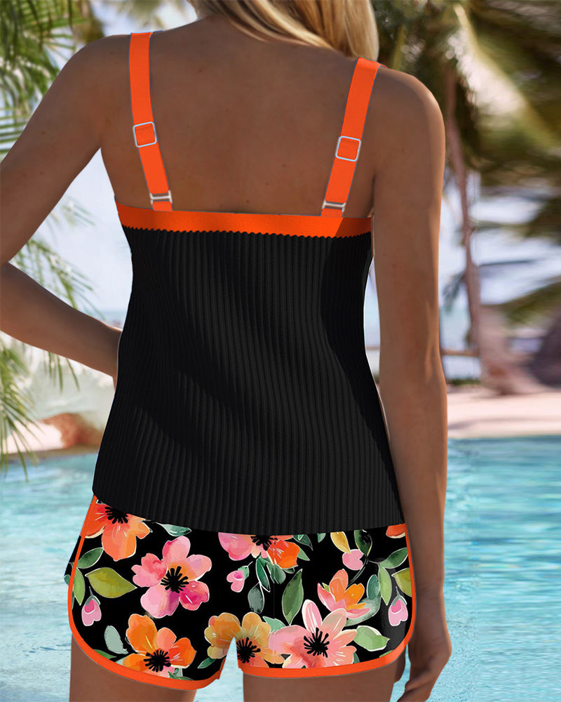 Emma | Tweedelige Elegante Tankini Set