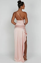 Jaida - Elegante Satijnen Avondjurk