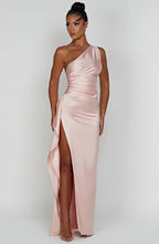 Jaida - Elegante Satijnen Avondjurk