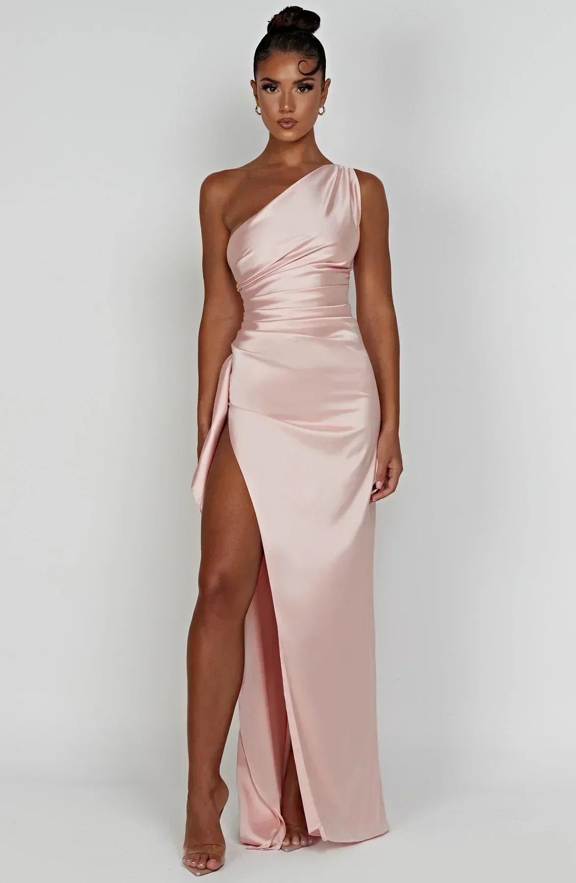 Jaida - Elegante Satijnen Avondjurk