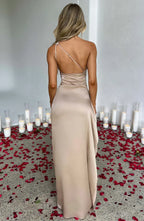 Jaida - Elegante Satijnen Avondjurk