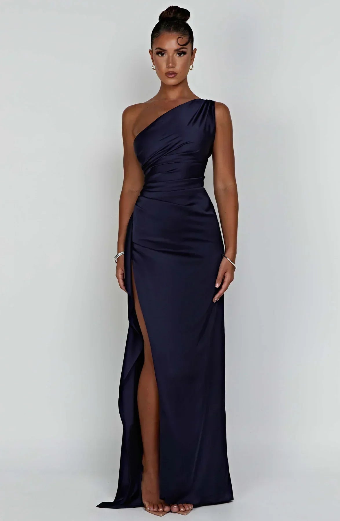Jaida - Elegante Satijnen Avondjurk