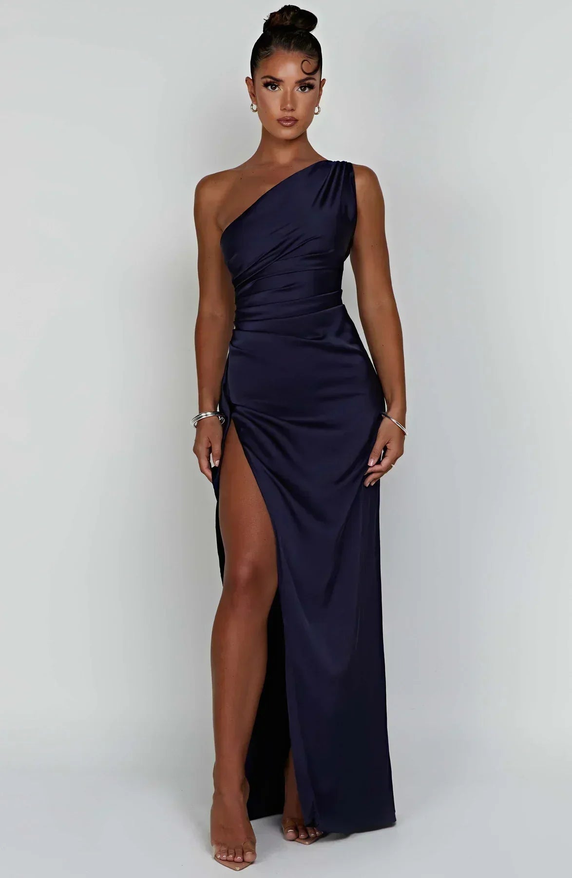 Jaida - Elegante Satijnen Avondjurk