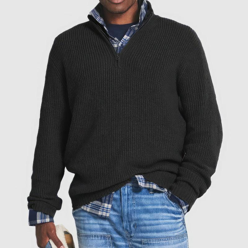 Heren Warme Trui Chic Elegant Tijdloos