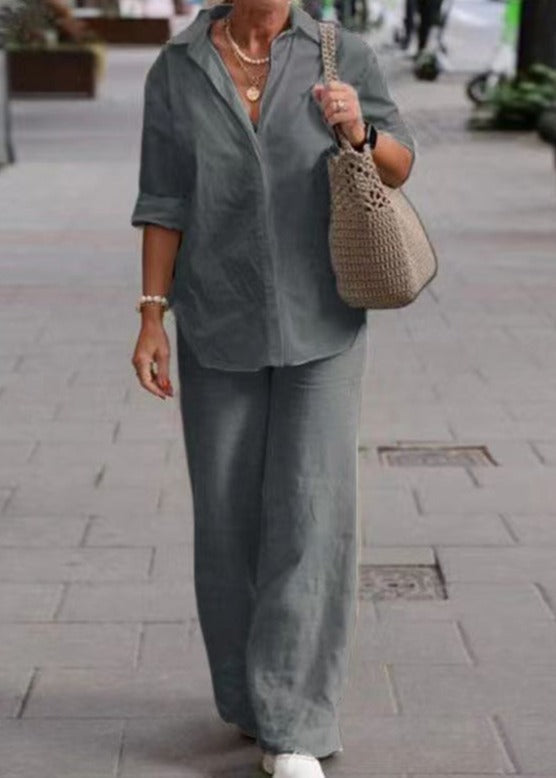 Denice™ Elegante Casual Twee-delige Set