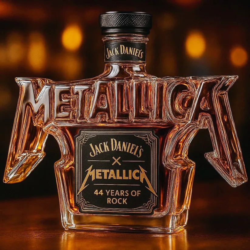 Whisky Decanter | Rock Metallica Editie