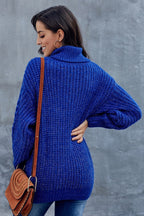 Dames Oversized Trui Kabelpatroon Trendy