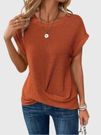 Isa™ | Elegante Blouse met Ronde Hals