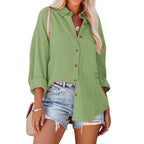 Miralune - Luchtige Zomerblouse Voor Dames Met Stijlvolle Snit