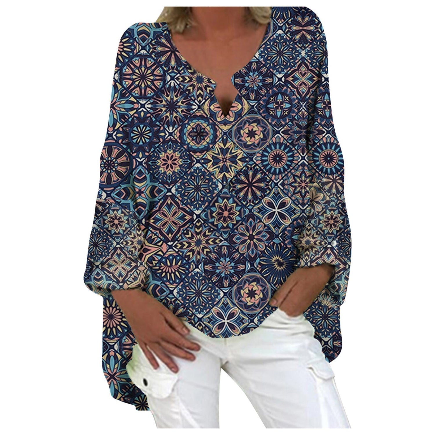 Estrella - Stijlvolle Linnen Damesblouse Voor Een Natuurlijke Look