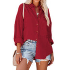Miralune - Luchtige Zomerblouse Voor Dames Met Stijlvolle Snit