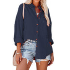 Miralune - Luchtige Zomerblouse Voor Dames Met Stijlvolle Snit