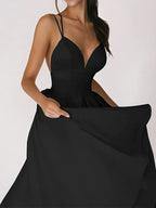 Charline - Elegante Jurk Met V-Hals