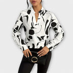 Lara™ Elegante Blouse Met Design