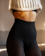 Lauren™ | Warme Transparante Panty Legging met Push-up
