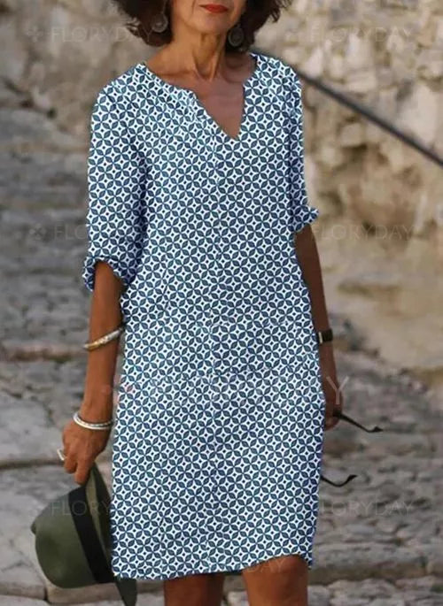 Annie - Tijdloze Midi Jurk Dames