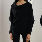 Dames Oversized Trui Col Converteerbaar Veelzijdig