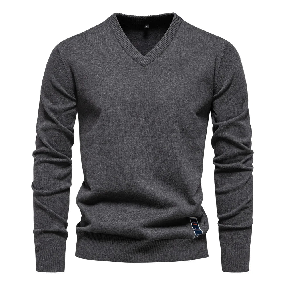 Henry - Trui V-hals Elegant Heren
