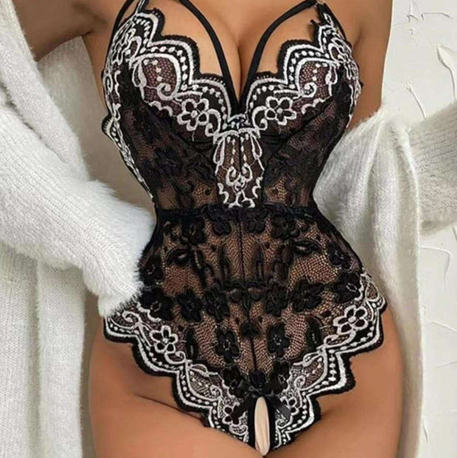 Sarah™ | Romantisch Frans Corset Bodysuit